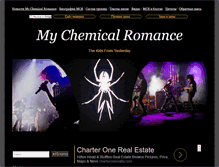 Tablet Screenshot of chemicalromance.ru